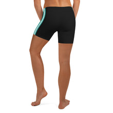 Load image into Gallery viewer, Epic Performance Shorts (Black - Turquoise/White)