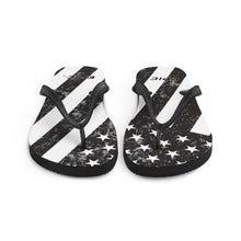 Load image into Gallery viewer, Epic Flops (Stars &amp; Stripes - Black/White)