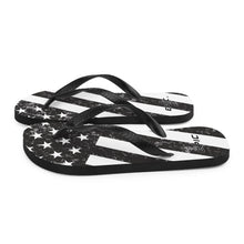 Load image into Gallery viewer, Epic Flops (Stars &amp; Stripes - Black/White)