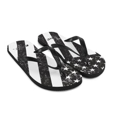 Load image into Gallery viewer, Epic Flops (Stars &amp; Stripes - Black/White)